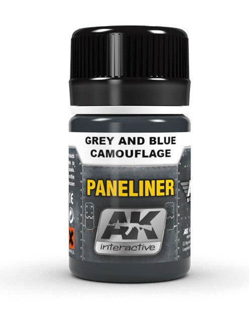 Paneliner for Grey and Blue Camouflage