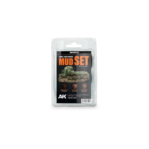 Mud Set - Liquid Pigment (3x)