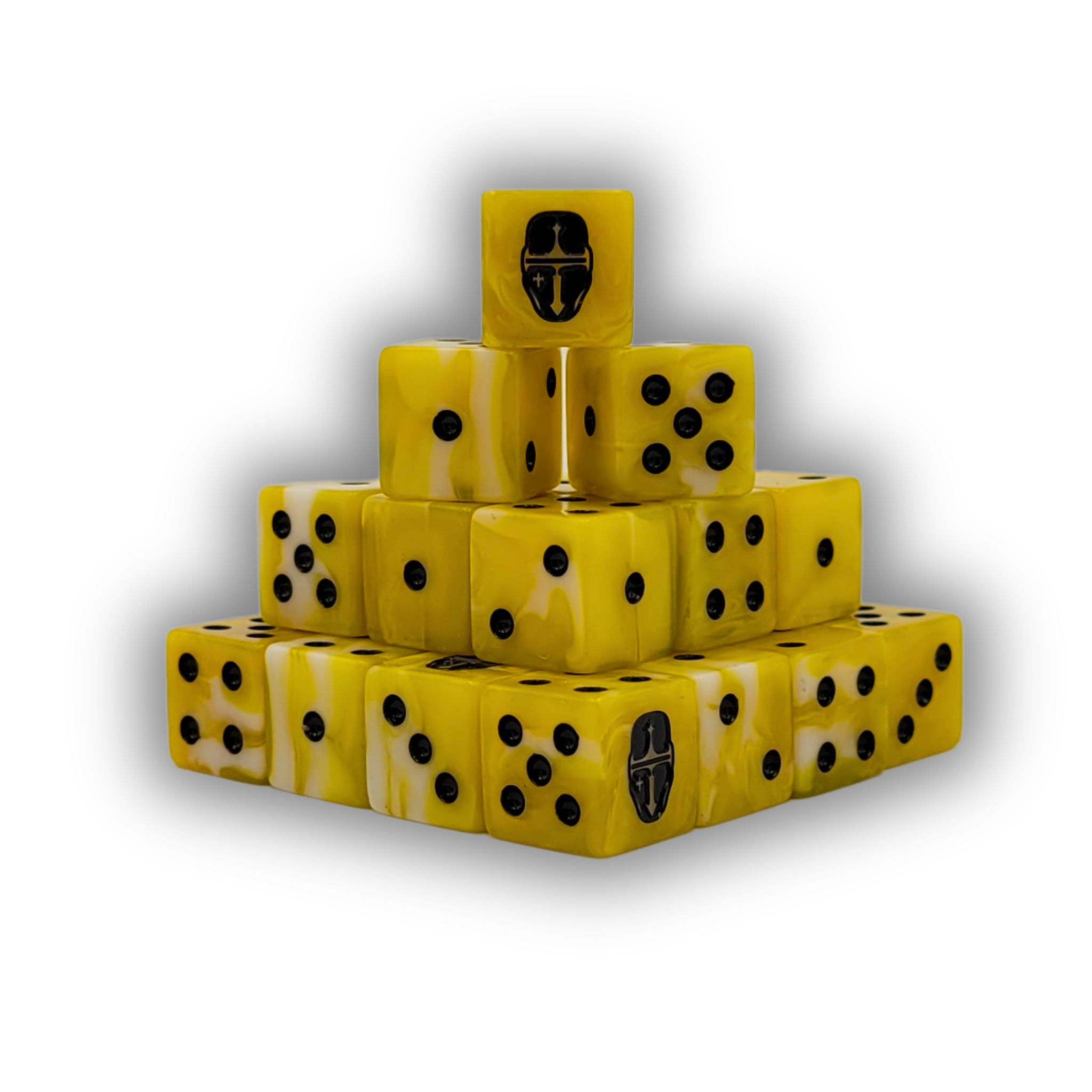 Imperial Helm Yellow Square 16mm (25 Stück)