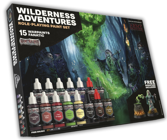 Gamemaster: Wilderness Adventures Starter Role-playing Paint Set