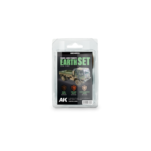 Earth Set - Liquid Pigment (3x)