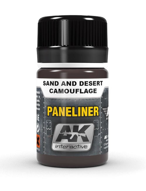 Paneliner for Sand and Desert Camouflage