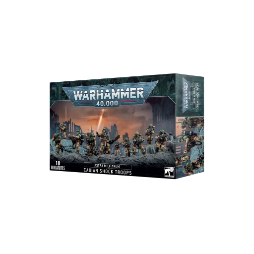 Cadian Shock Troops / Cadianische Stosstruppen - Astra Militarum
