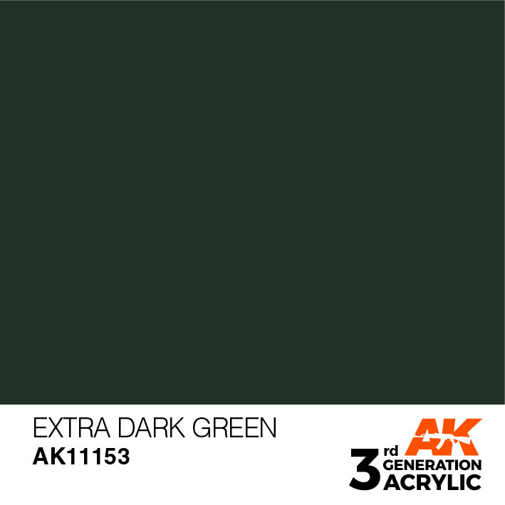 AK 3GEN Extra Dark Green 17ml