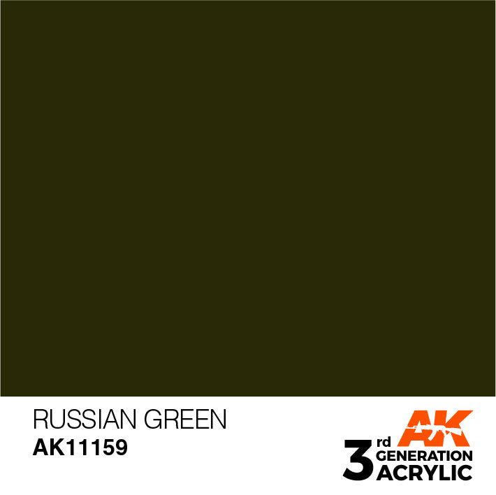 AK 3GEN Russian Green 17ml