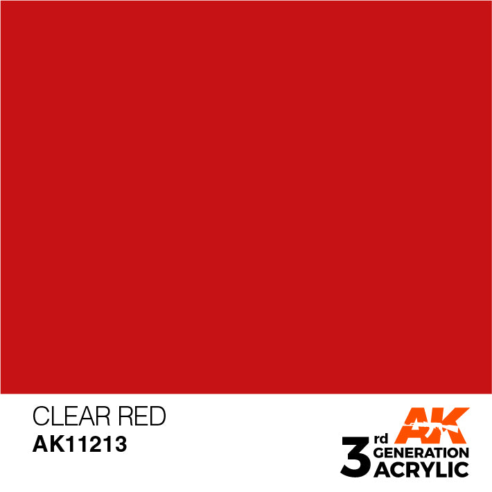 AK 3GEN Clear Red 17ml