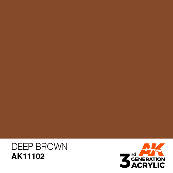 AK 3GEN Deep Brown 17ml