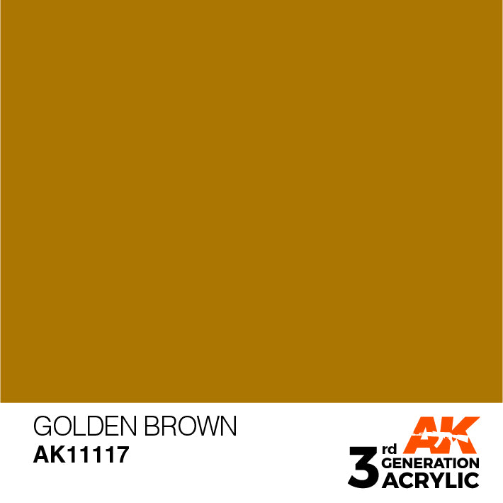 AK 3GEN Golden Brown 17ml