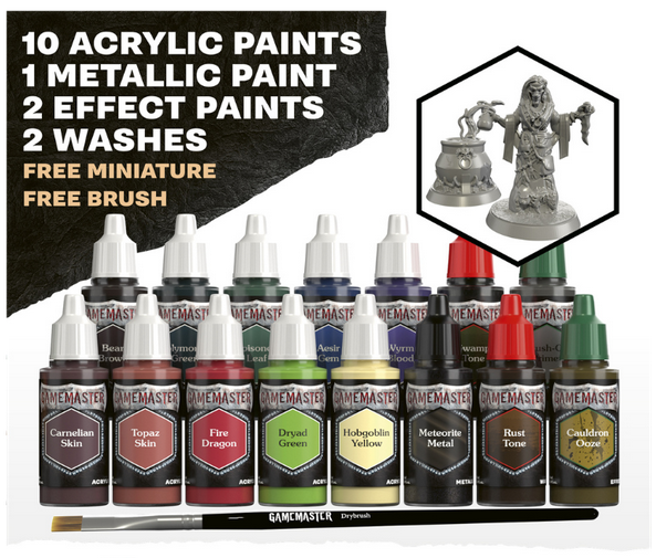 Gamemaster: Wilderness Adventures Starter Role-playing Paint Set