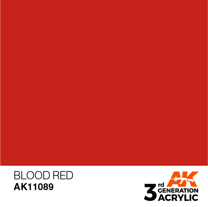 AK 3GEN Blood Red 17ml