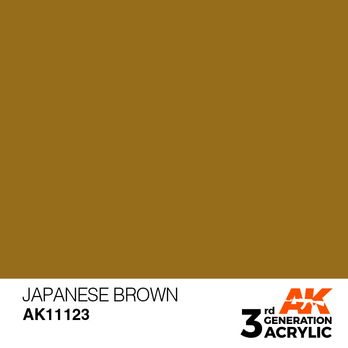 AK 3GEN Japanese Brown 17ml