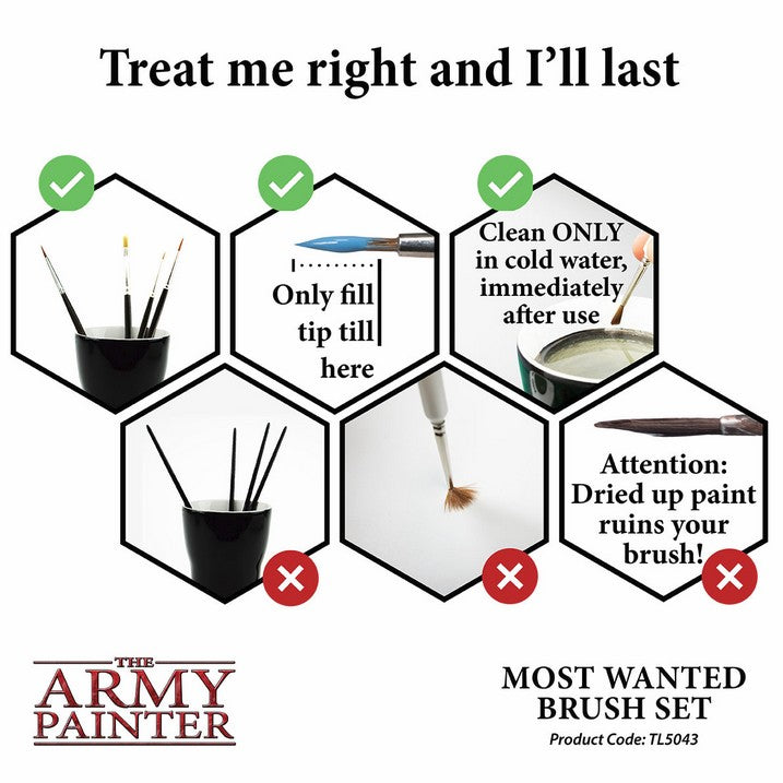 Most Wanted Brush Set