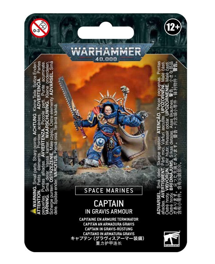 Captain in Gravis Armour - Space Marines