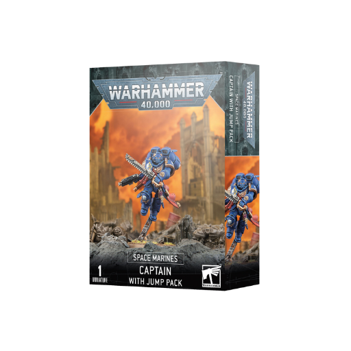 Captain with Jump Pack and Relic Shield - Space Marines