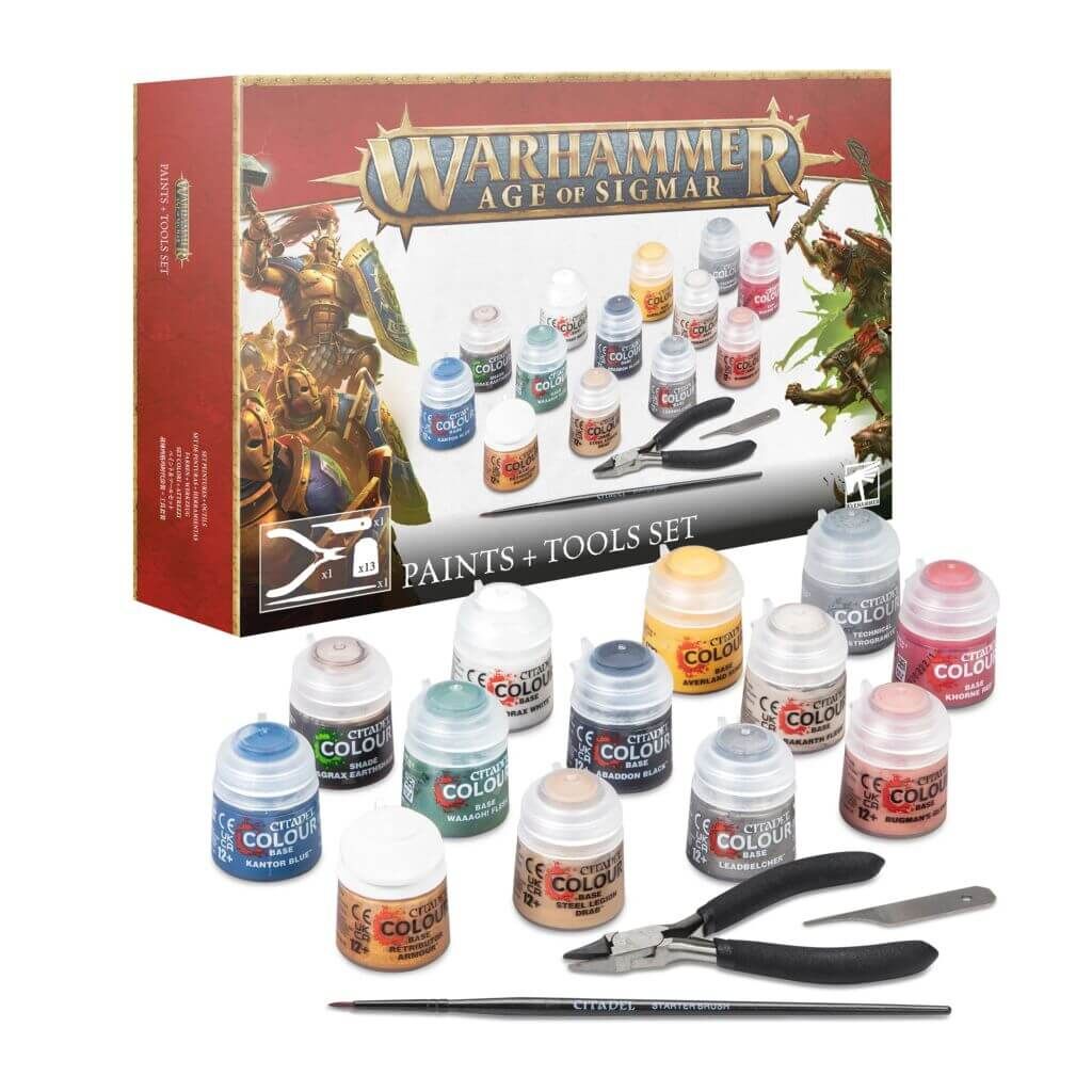 Age of Sigmar Paints and Tools set