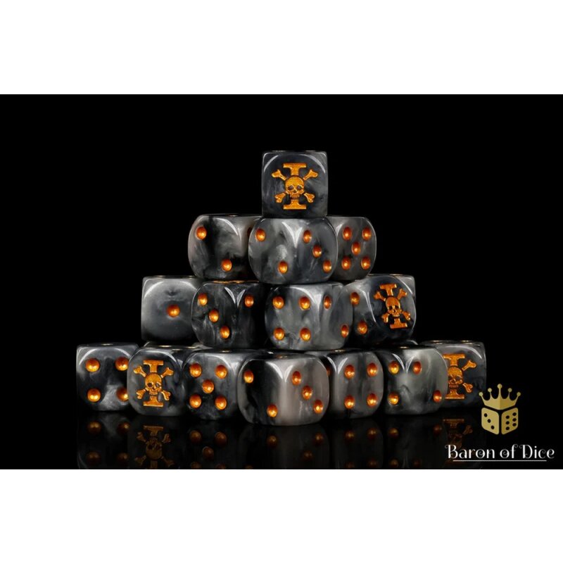 Inquisition Order Dice 16mm Round (25 Stück)