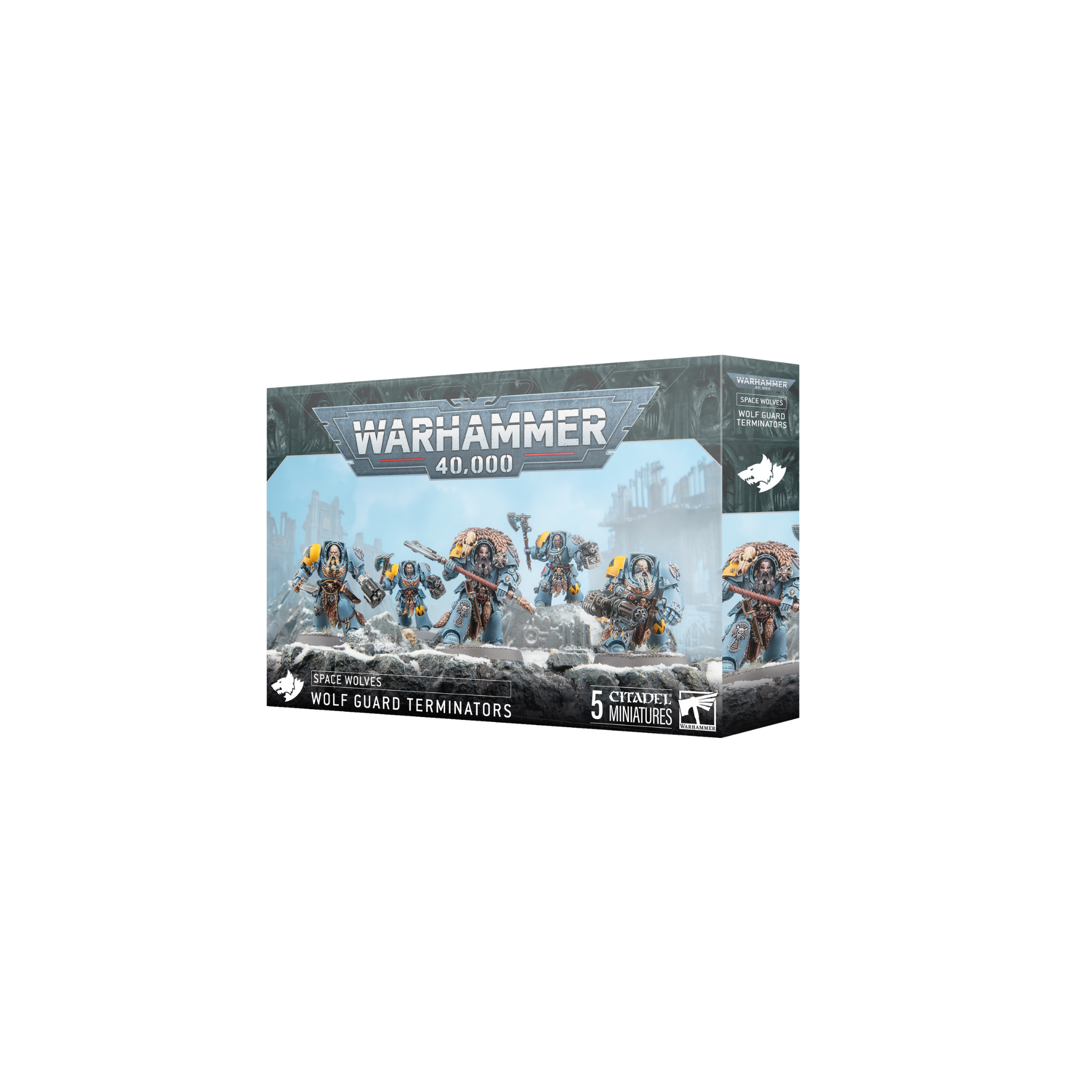 Space Wolves Wolf Guard Terminators  - Space Marines