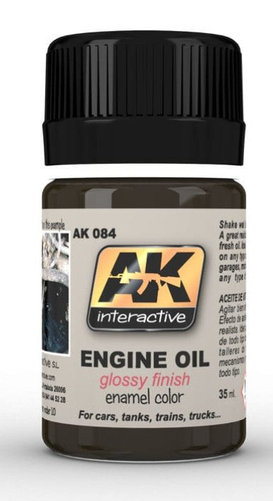 Engine Oil glossy finish