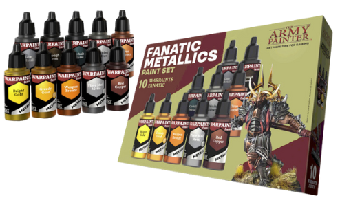 Warpaints Fanatic Metallics Paint Set