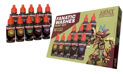 Warpaints Fanatic Washes Paint Set