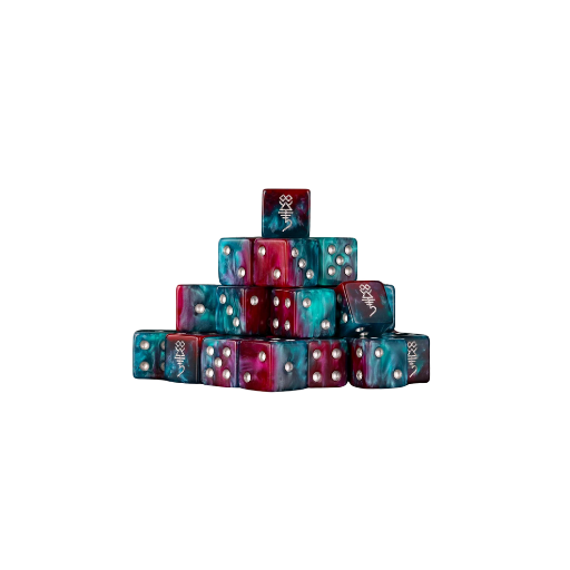 Infinity Elves Dice 16mm Square (25 Stück)