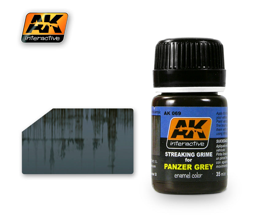 Streaking Grime for Panzer Grey