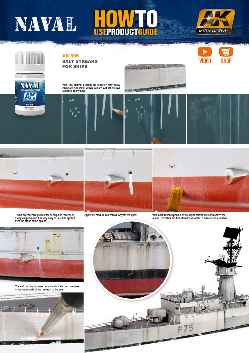 Salt Streaks for Ships