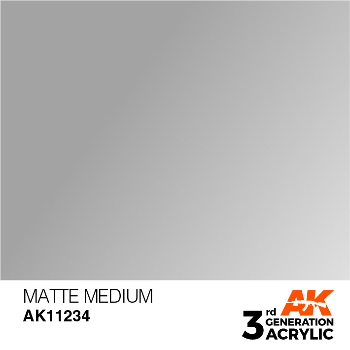 AK 3GEN Matte Medium 17ml