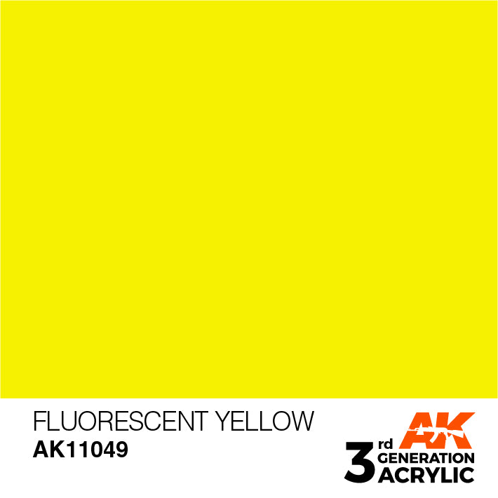 AK 3GEN Fluorescent Yellow 17ml