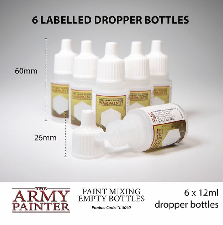 Paint Mixing Empty Bottles -  The Army Painter