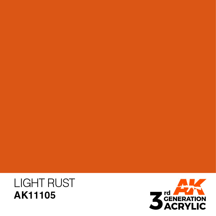 AK 3GEN Light Rust 17ml
