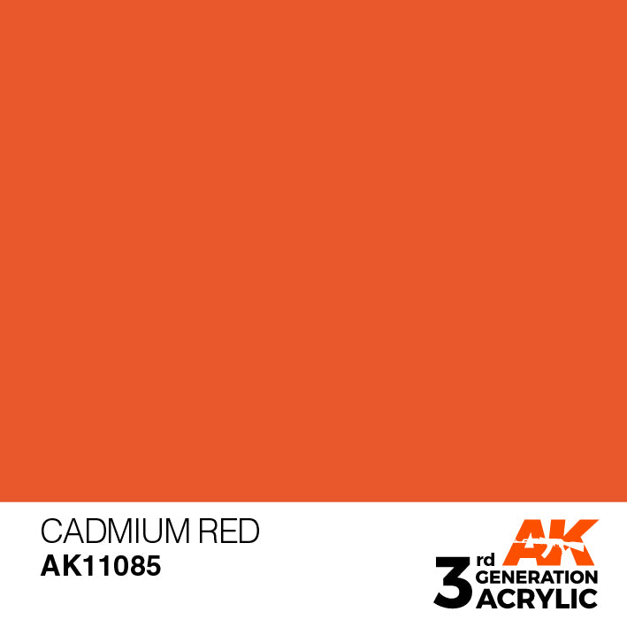 AK 3GEN Cadmium Red 17ml