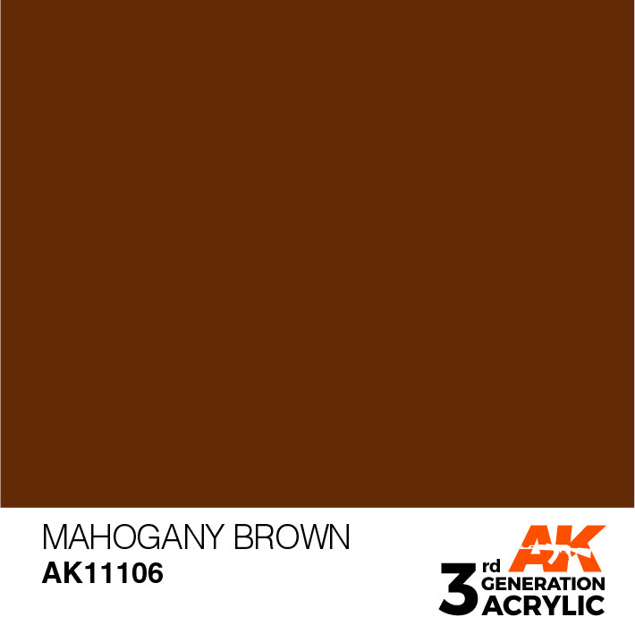 AK 3GEN Mahogany Brown 17ml