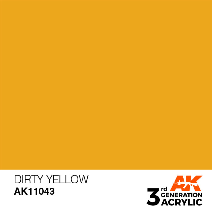 AK 3GEN Dirty Yellow 17ml