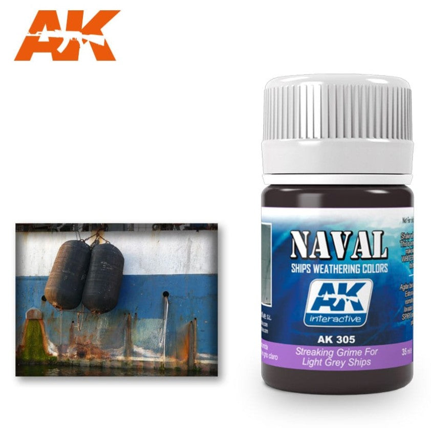 Streaking Grime for Light Grey Ships