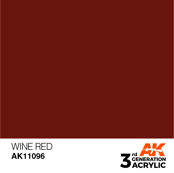 AK 3GEN Wine Red 17ml