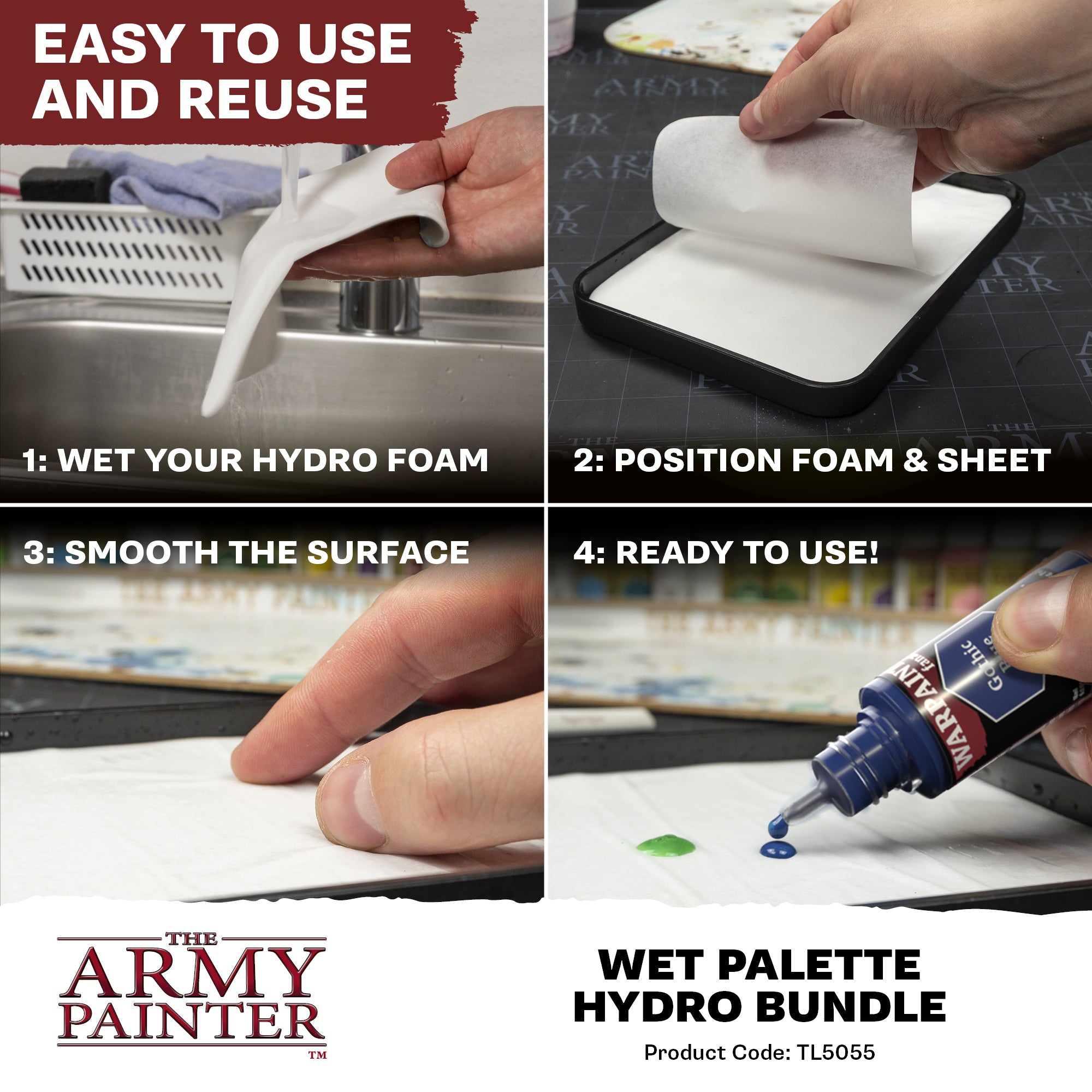 Wet Palette Hydro Bundle - Army Painter