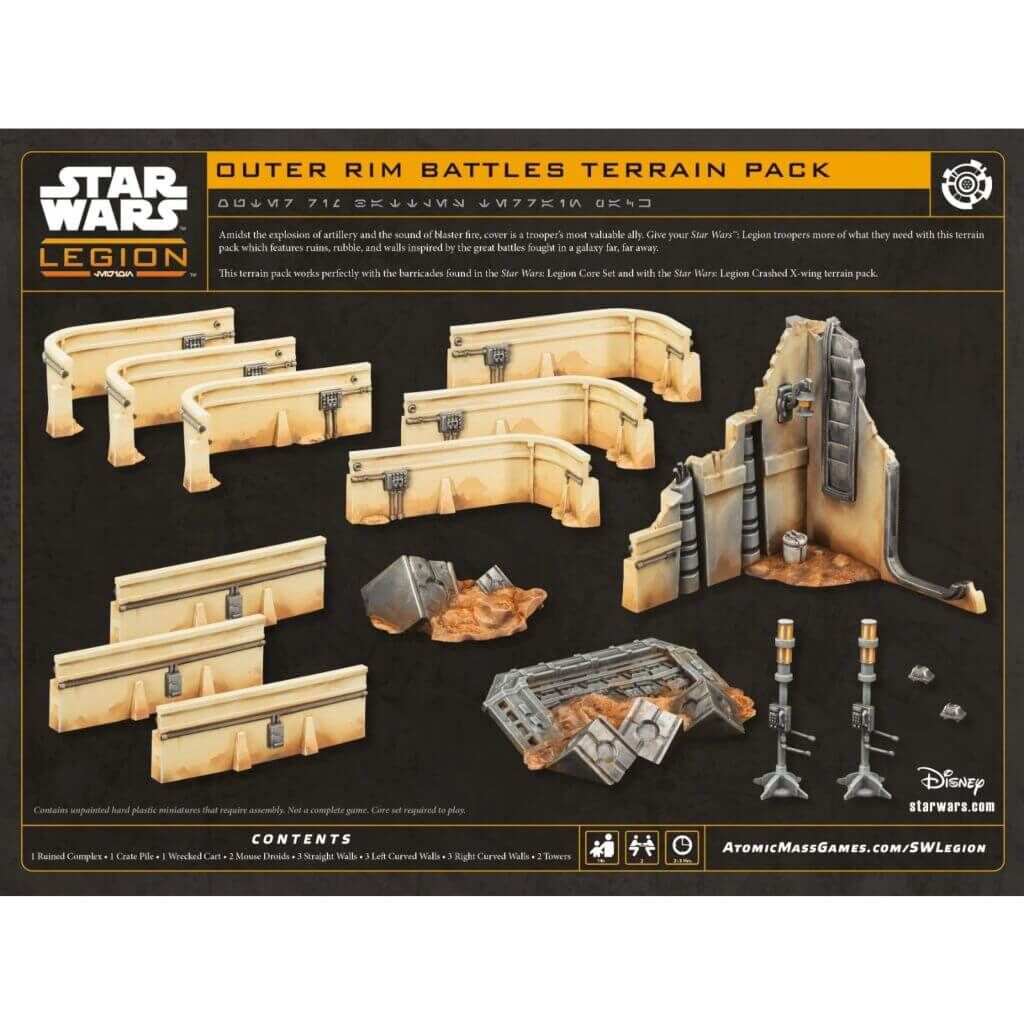 Star Wars Legion - Outer Rim Battles Terrain Set