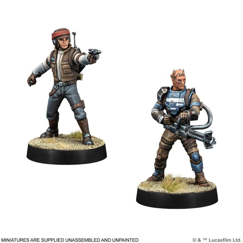 Star Wars: Legion – Anpassbarer Rebellenoffizier & -agent