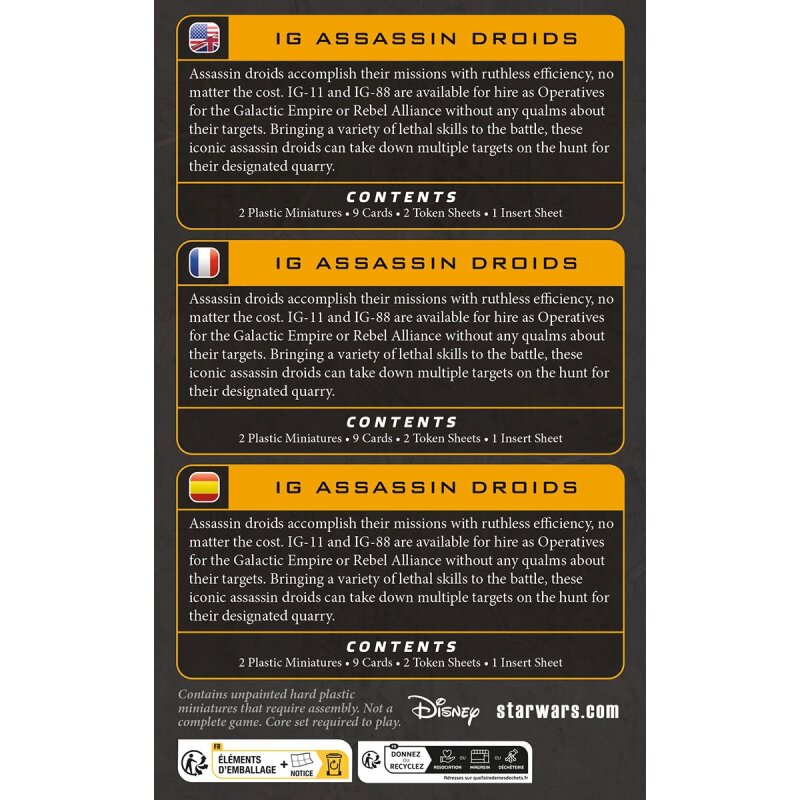 Star Wars: Legion – IG Assassin Droids