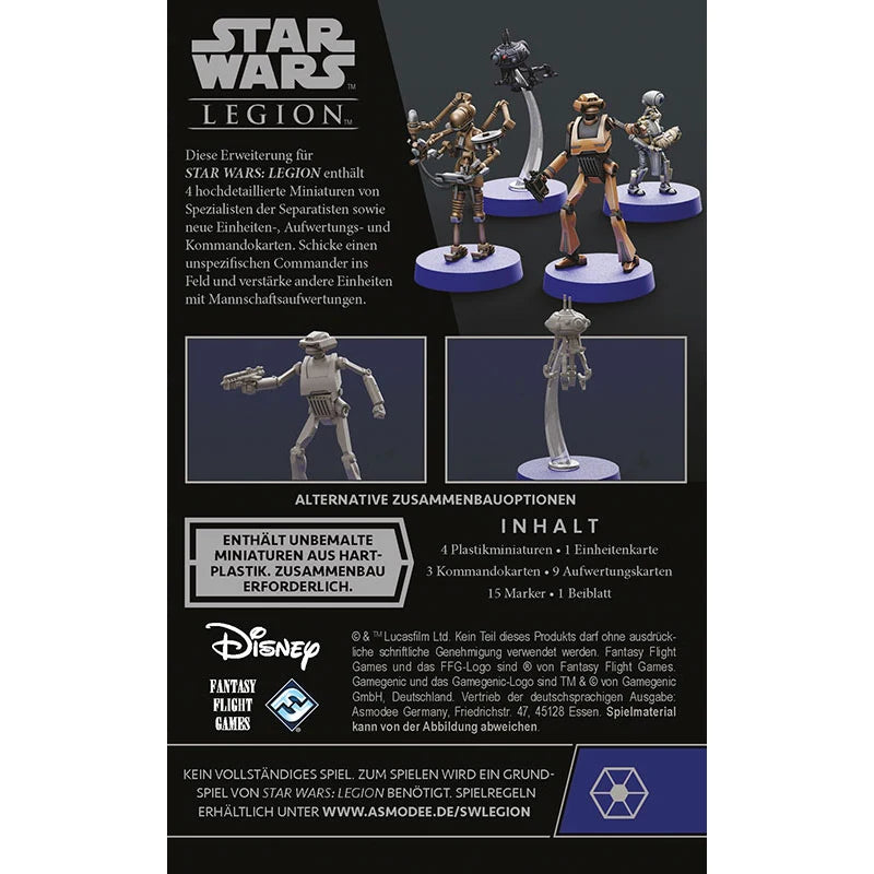 Star Wars: Legion – Spezialisten der Separatisten